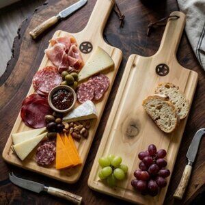 Pair of matching charcuterie boards - ARTISAN/HANDCRAFTED/TEXAS STAR
